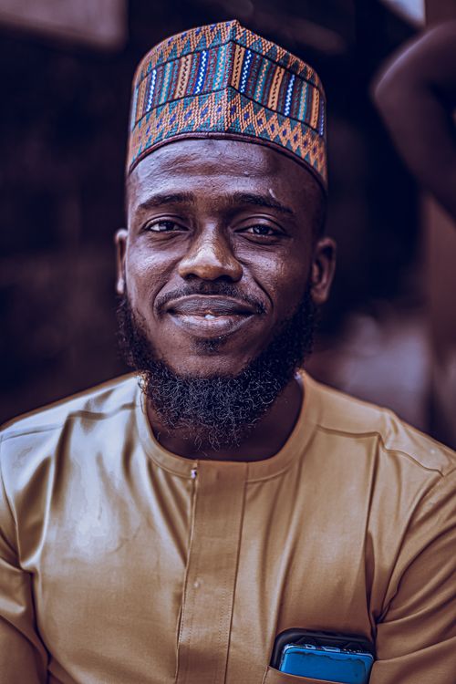 Portrait of Man in Traditional African Attire · Free Stock Photo