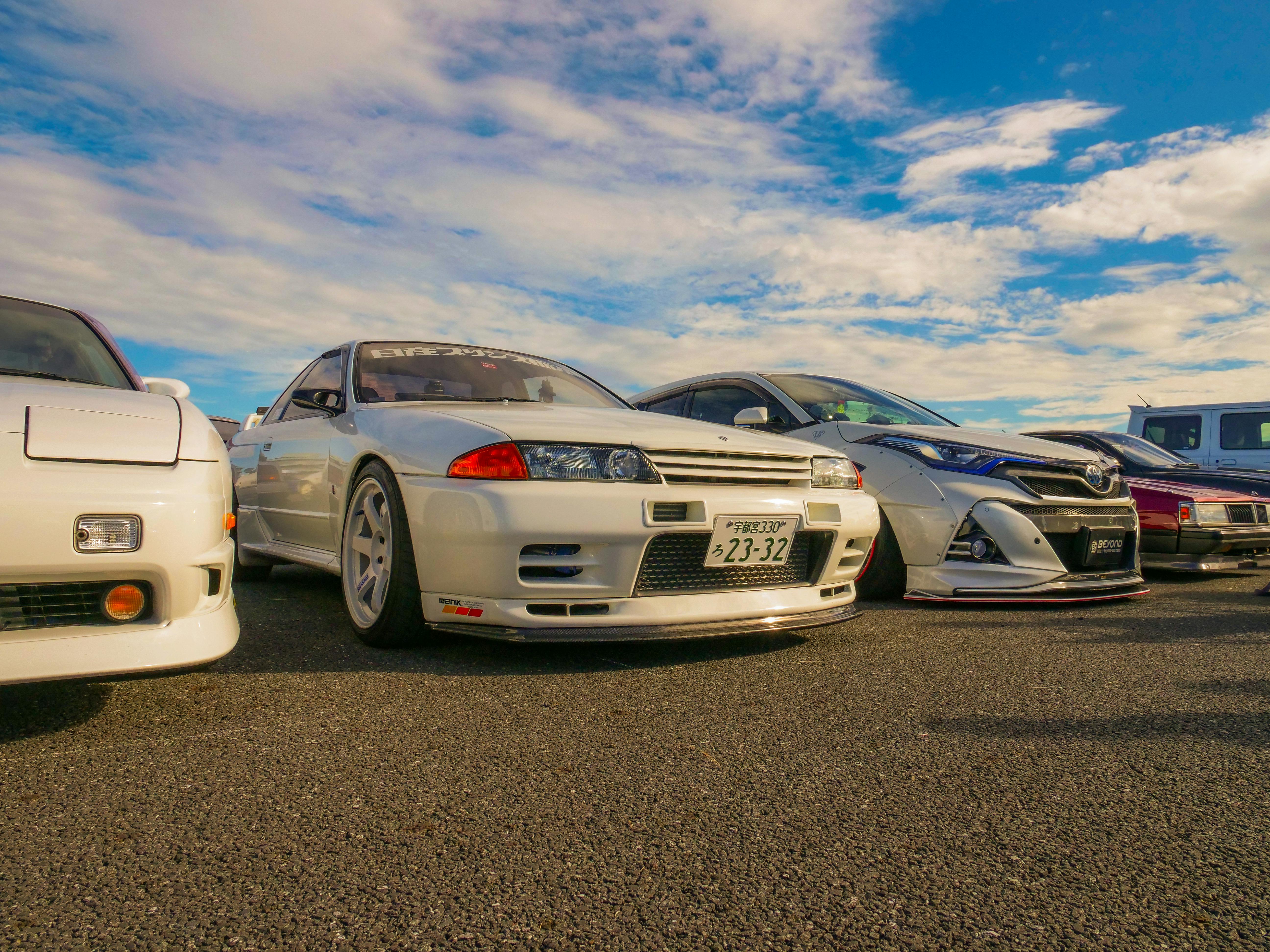 Klasik Nissan Skyline R32 Car Meet'te · Ücretsiz Stok Fotoğraf