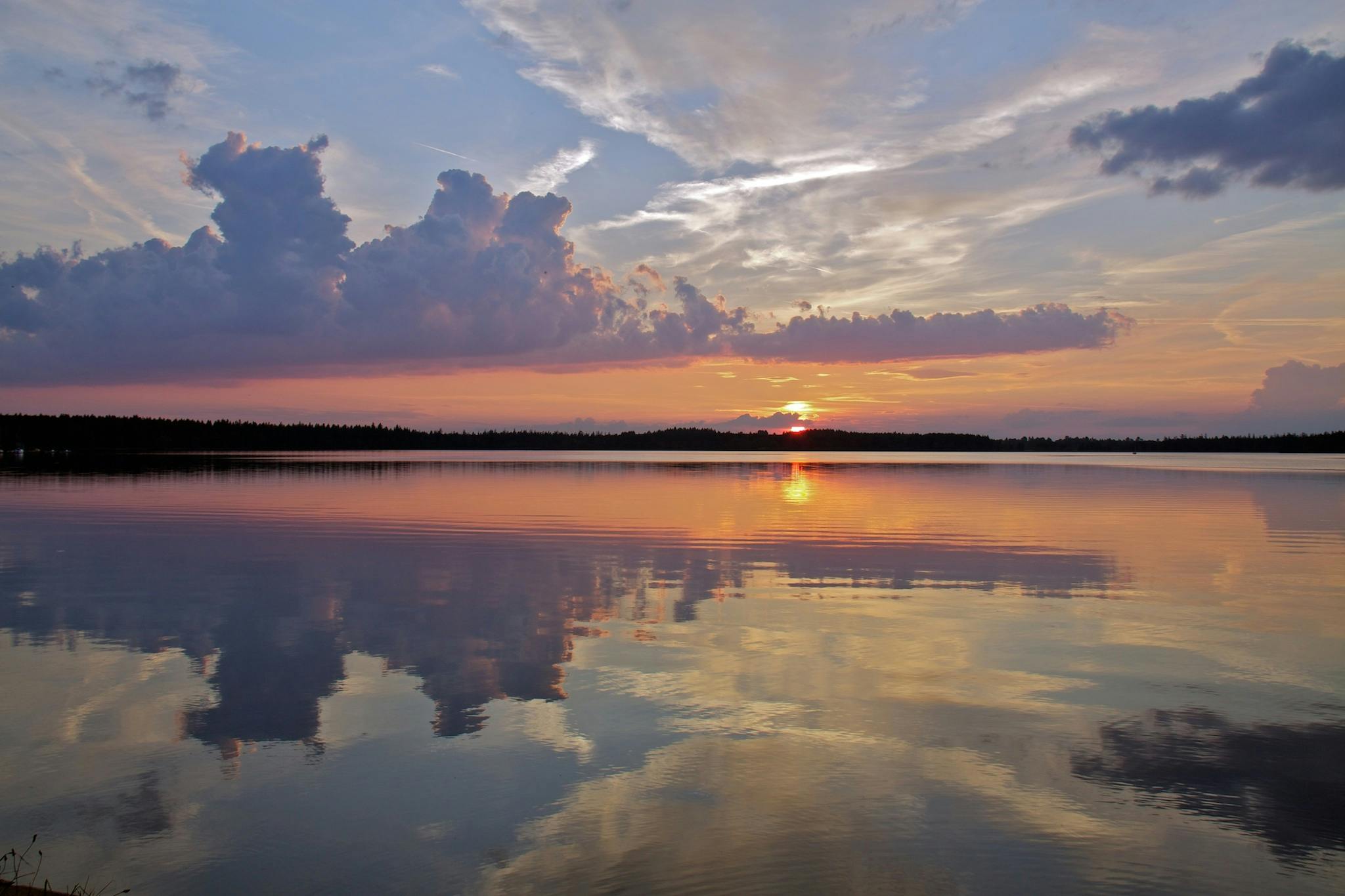 Free stock photo of HDR, การสะท้อน, ขอบฟ้า