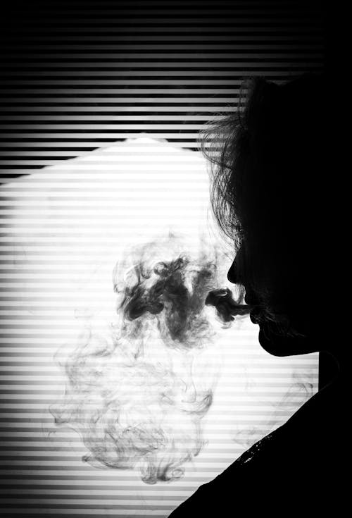 그림자, 담배를 피우다, 실루엣의 무료 스톡 사진