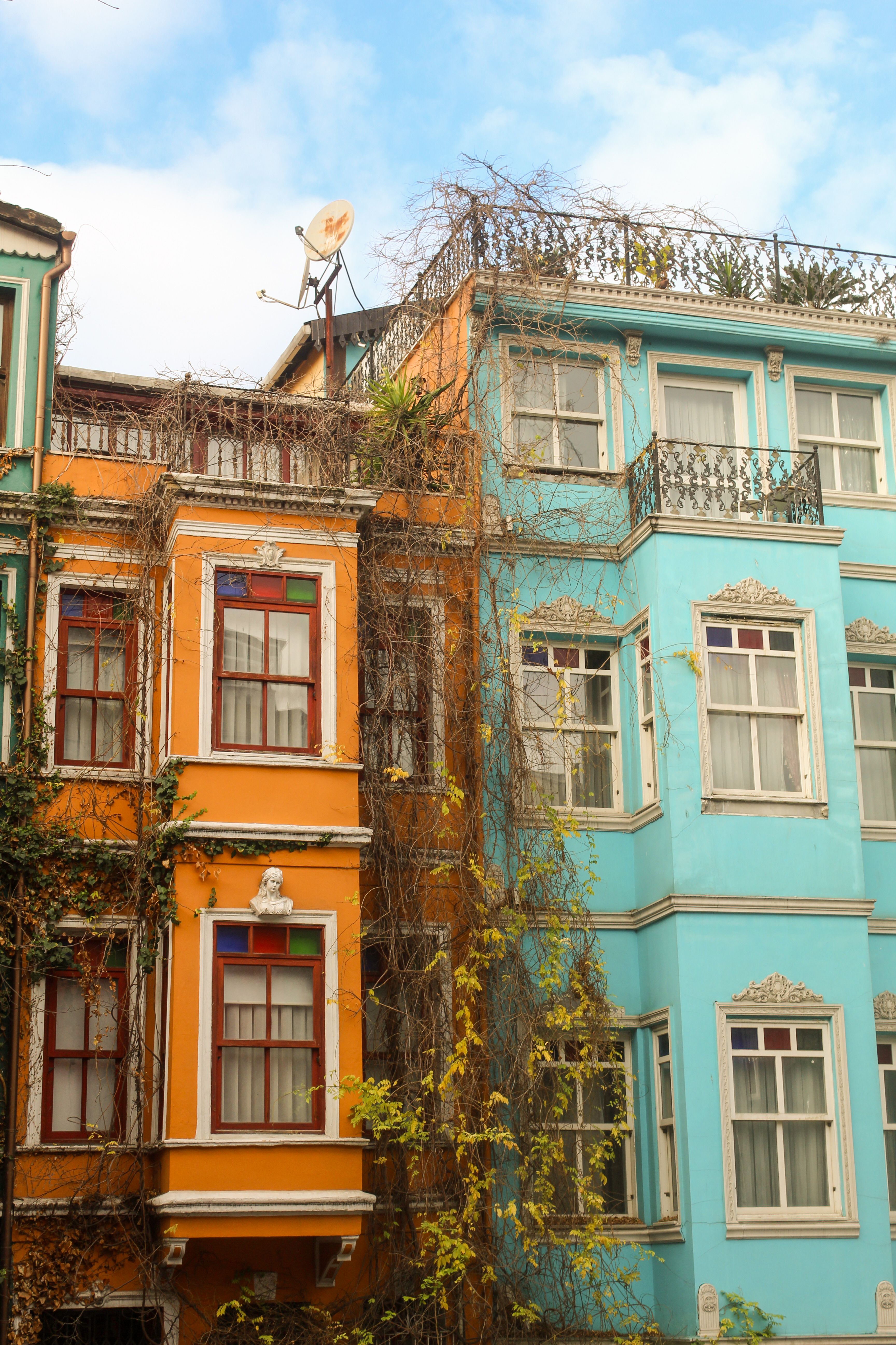 Colorful Historic European Apartment Facades · Free Stock Photo