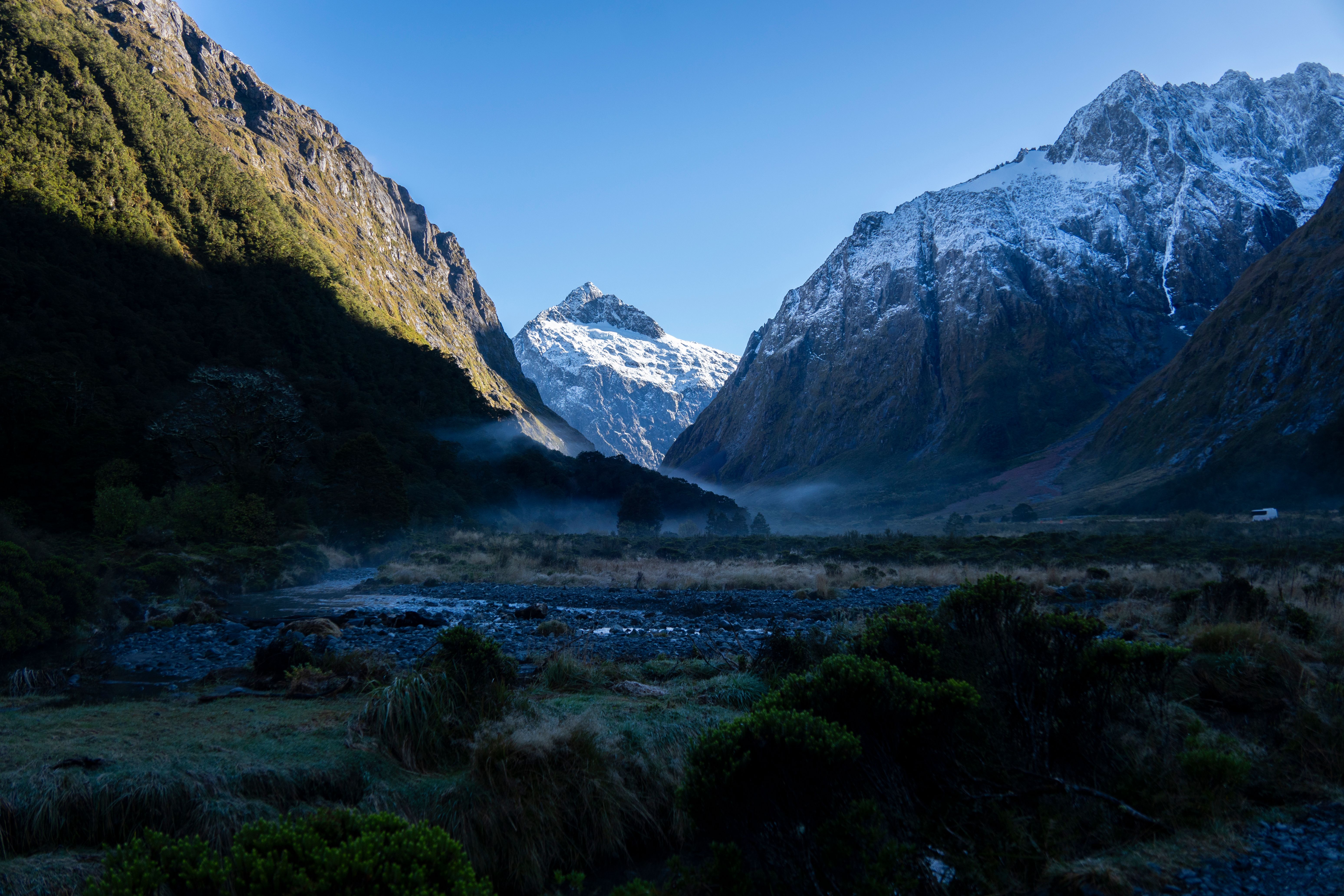 Stunning Alpine Landscape in Early Morning Light · Free Stock Photo