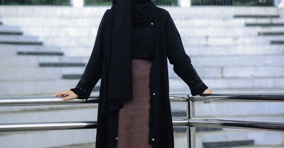 Modest Jpeg Young Woman in Modest Fashion Outdoors · Free Stock Photo