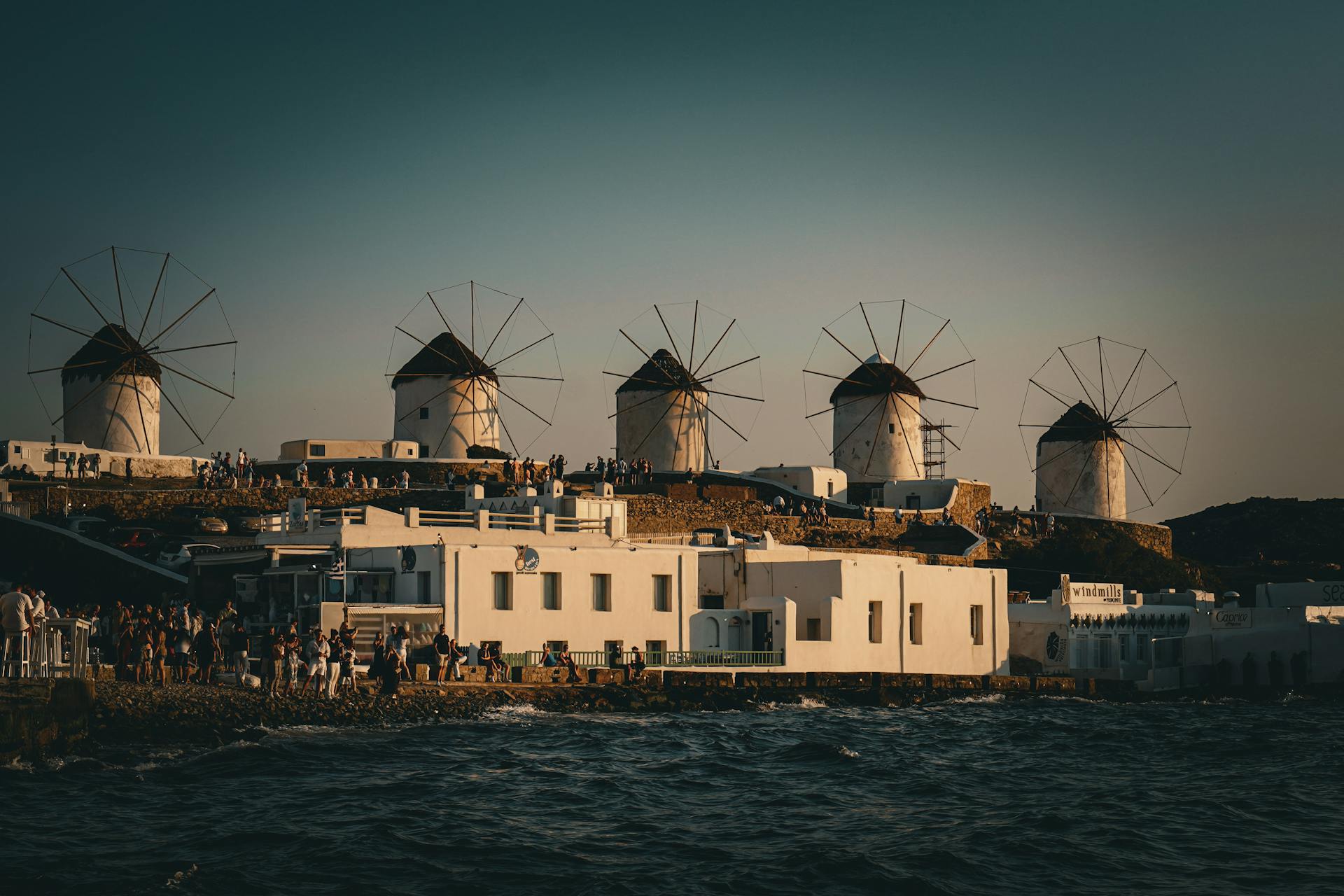 Mykonos in Golden Hours