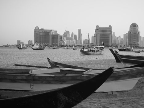 Desert dune bashing and Inland Sea — Doha