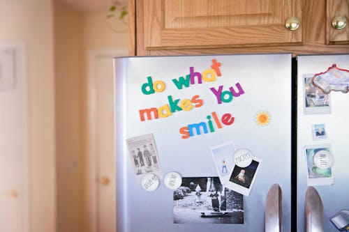 Free stock photo of happy, magnets, refrigerator