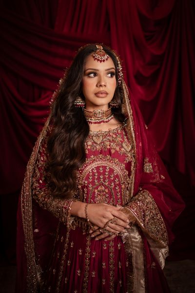 Embellished Velvet Sharara Set