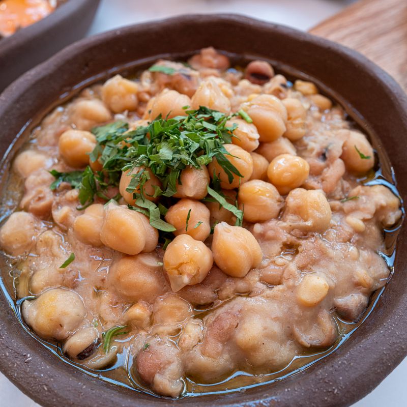 Spanish Braised Chickpeas