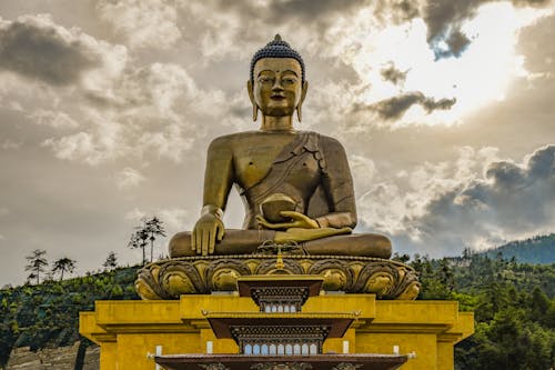 Foto d'estoc gratuïta de bhutan, paro, temple budista