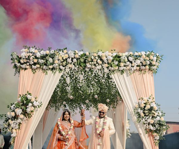 North Indian mandap decor