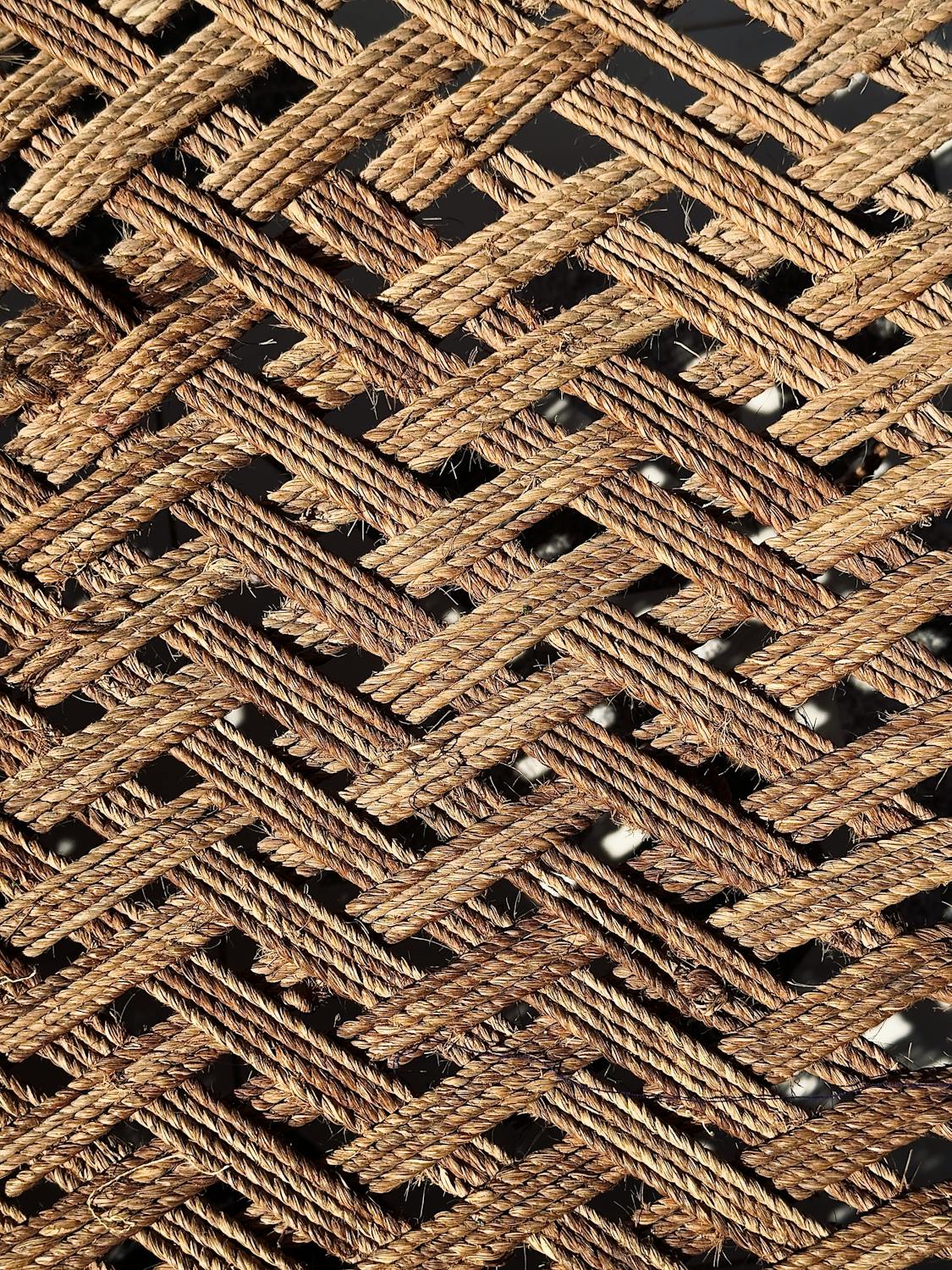 Intricate Woven Rope Pattern Texture from Pakistan · Free Stock Photo