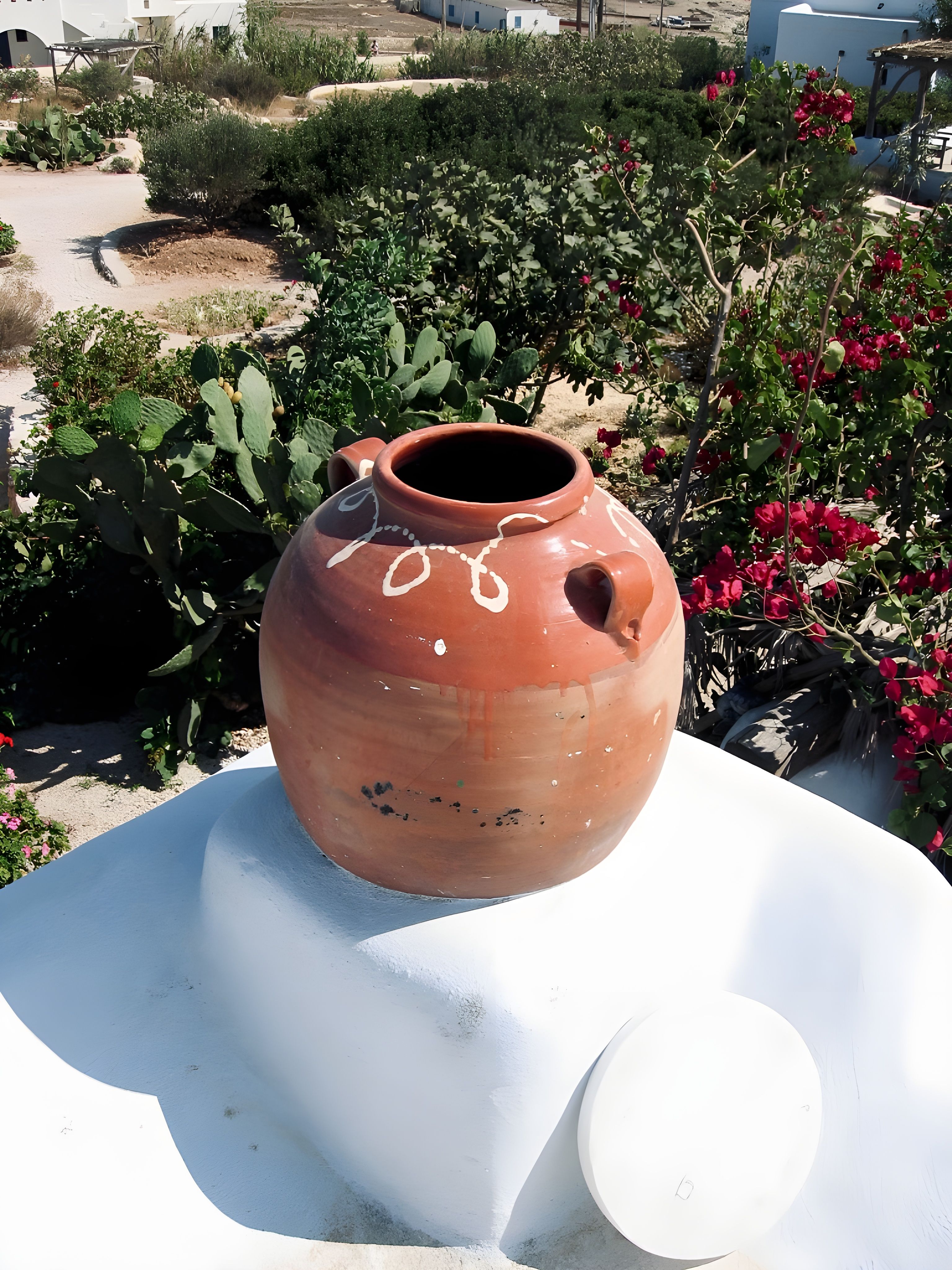 Vaso da limoni 55 in terracotta di Impruneta
