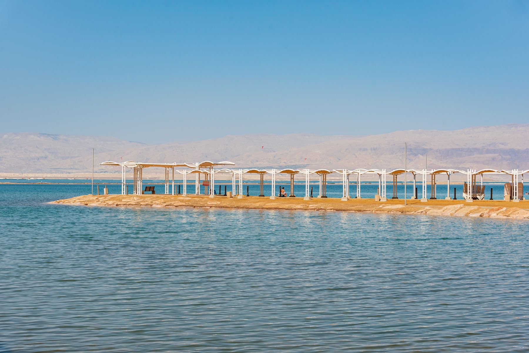 Берег Мертвого моря в Ізраїлі