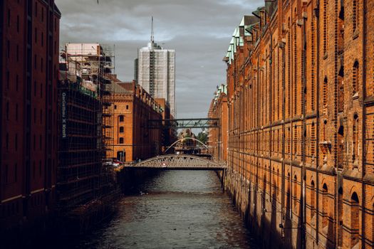 Speicherstadt warehouse district walk — Hamburg