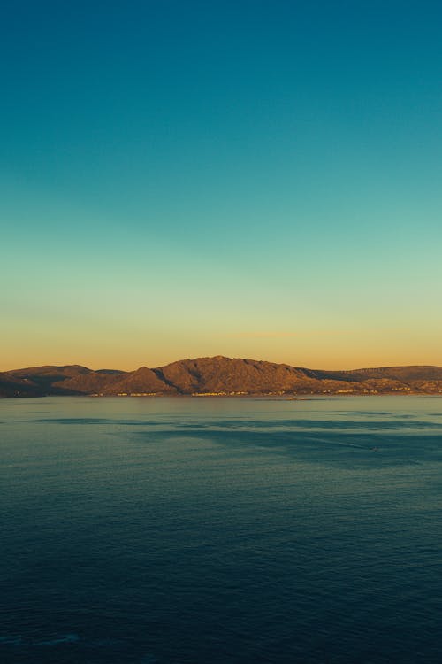 Aerial Photography Body of Water