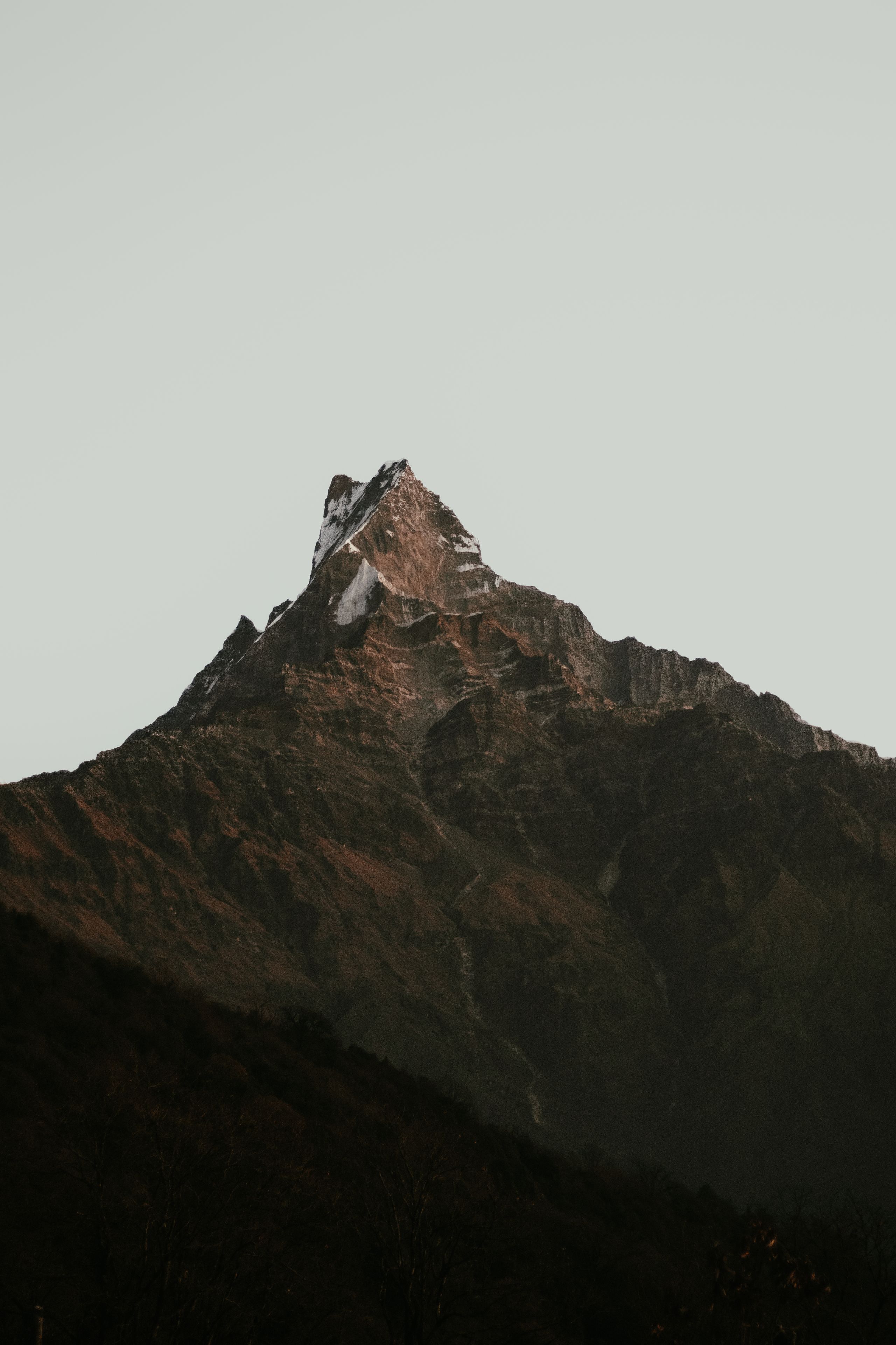 Stunning view of Machapuchar