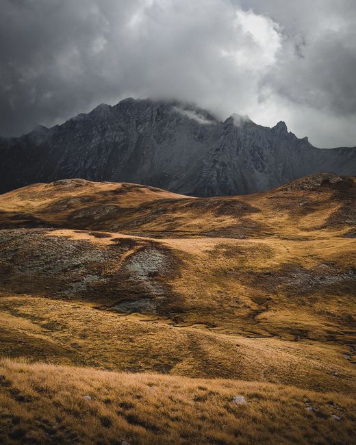 Explore the beautiful mountain scenery of Korab in North Macedonia.