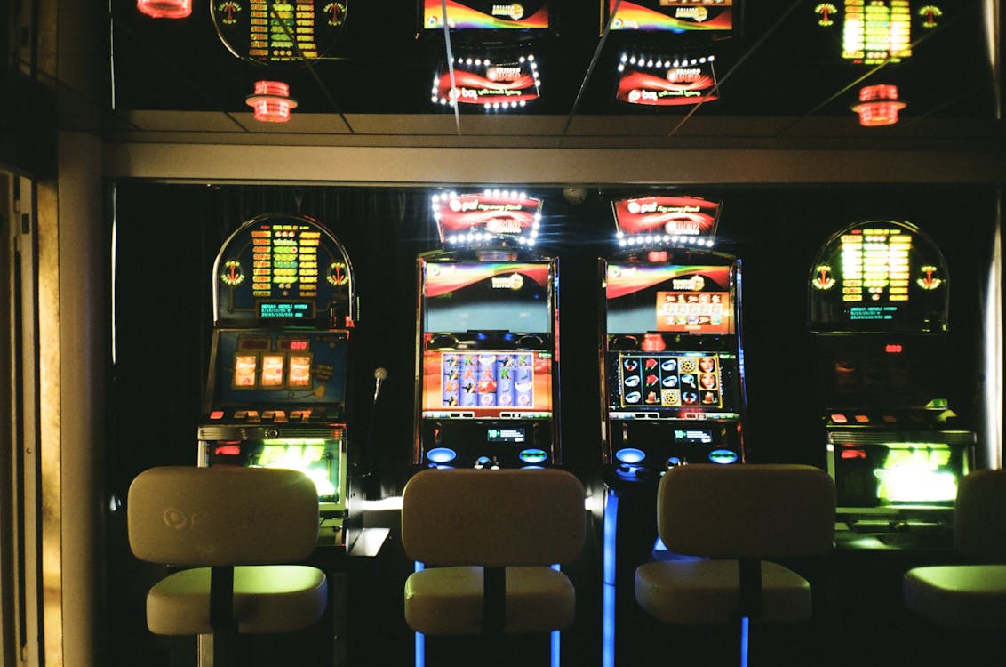 slot machine in casino