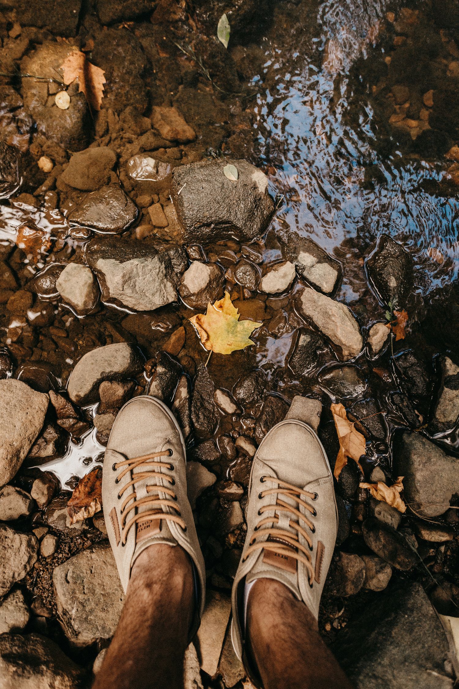 Person Standing On Rocks · Free Stock Photo