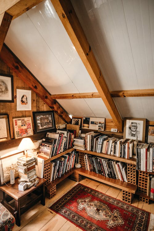 Photo Of Bookshelves