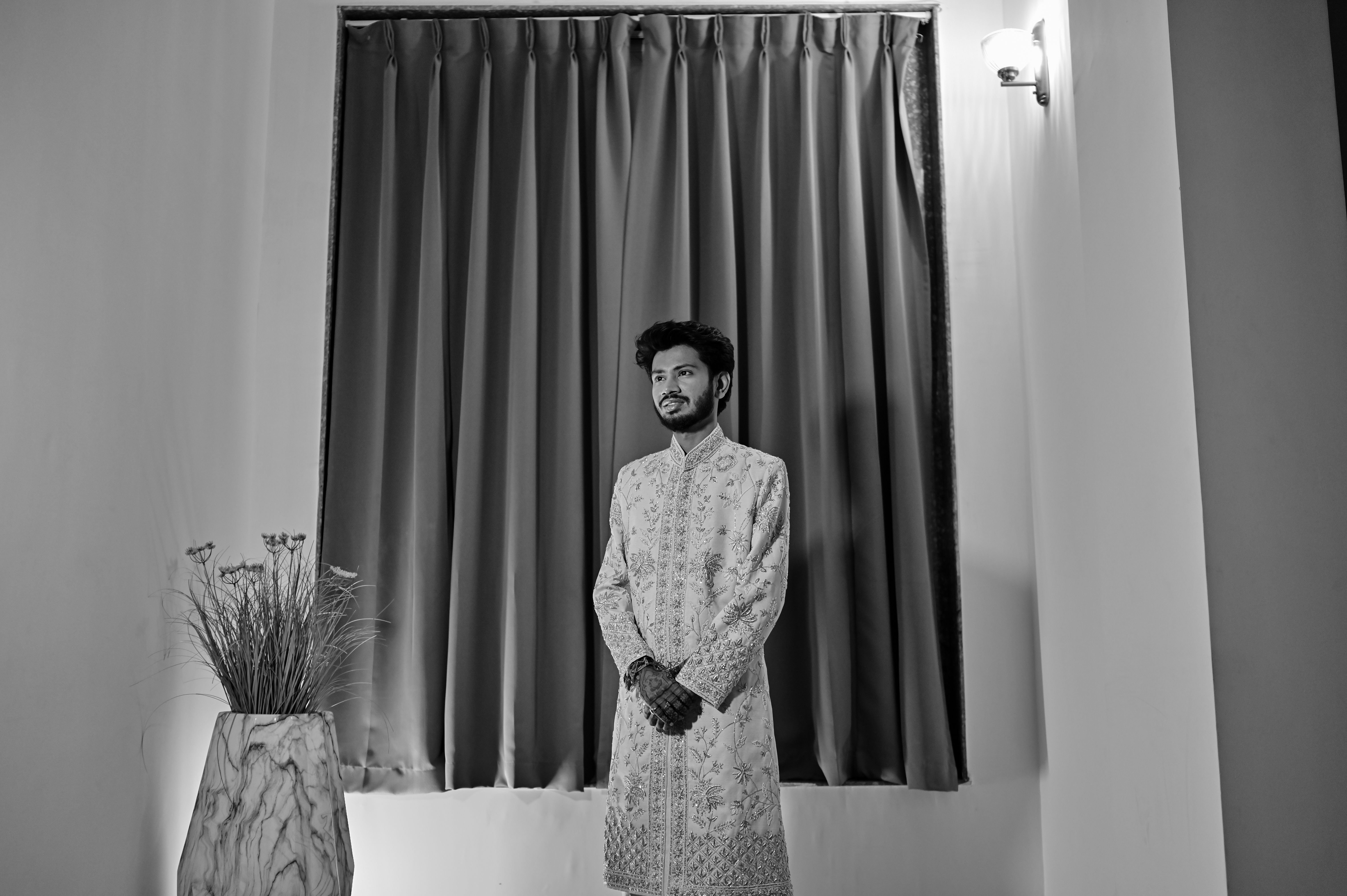 Elegant Portrait of a Man in Traditional Attire · Free Stock Photo