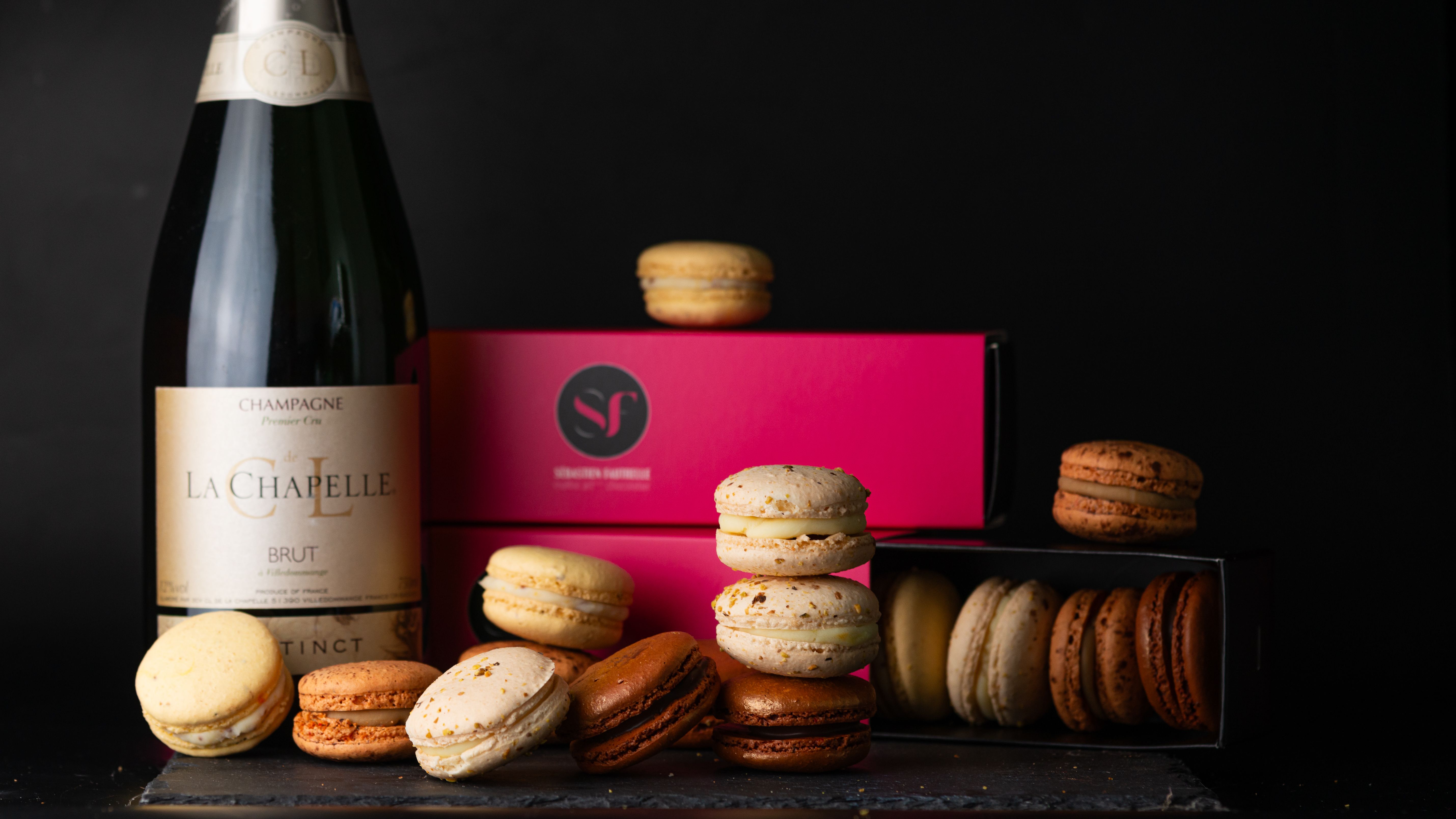 Premium gift hamper with gourmet treats