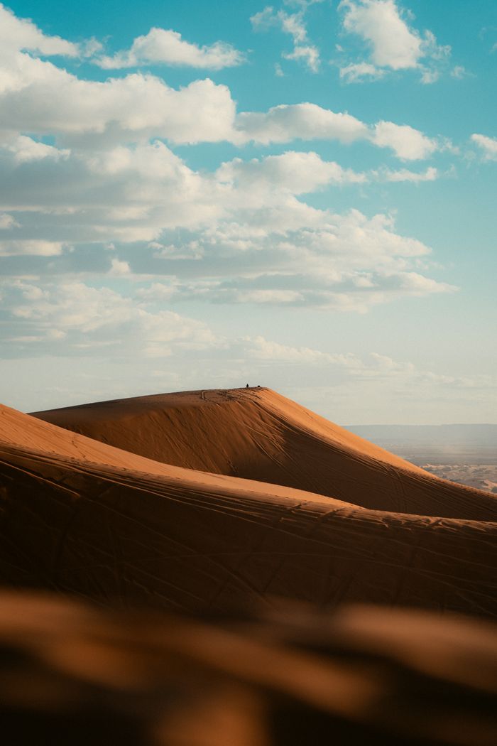 Dune crest at golden hour by Othmane Ettalbi on Pexels