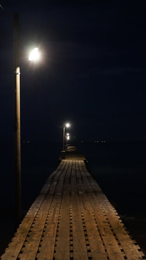 Photos gratuites de jetée, jetée en bois, mer