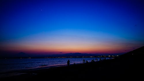 Free stock photo of dusk, sea, twilight Stock Photo