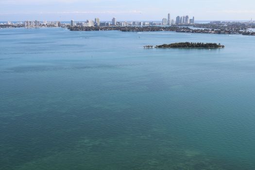 Biscayne Bay private yacht sunset — Miami