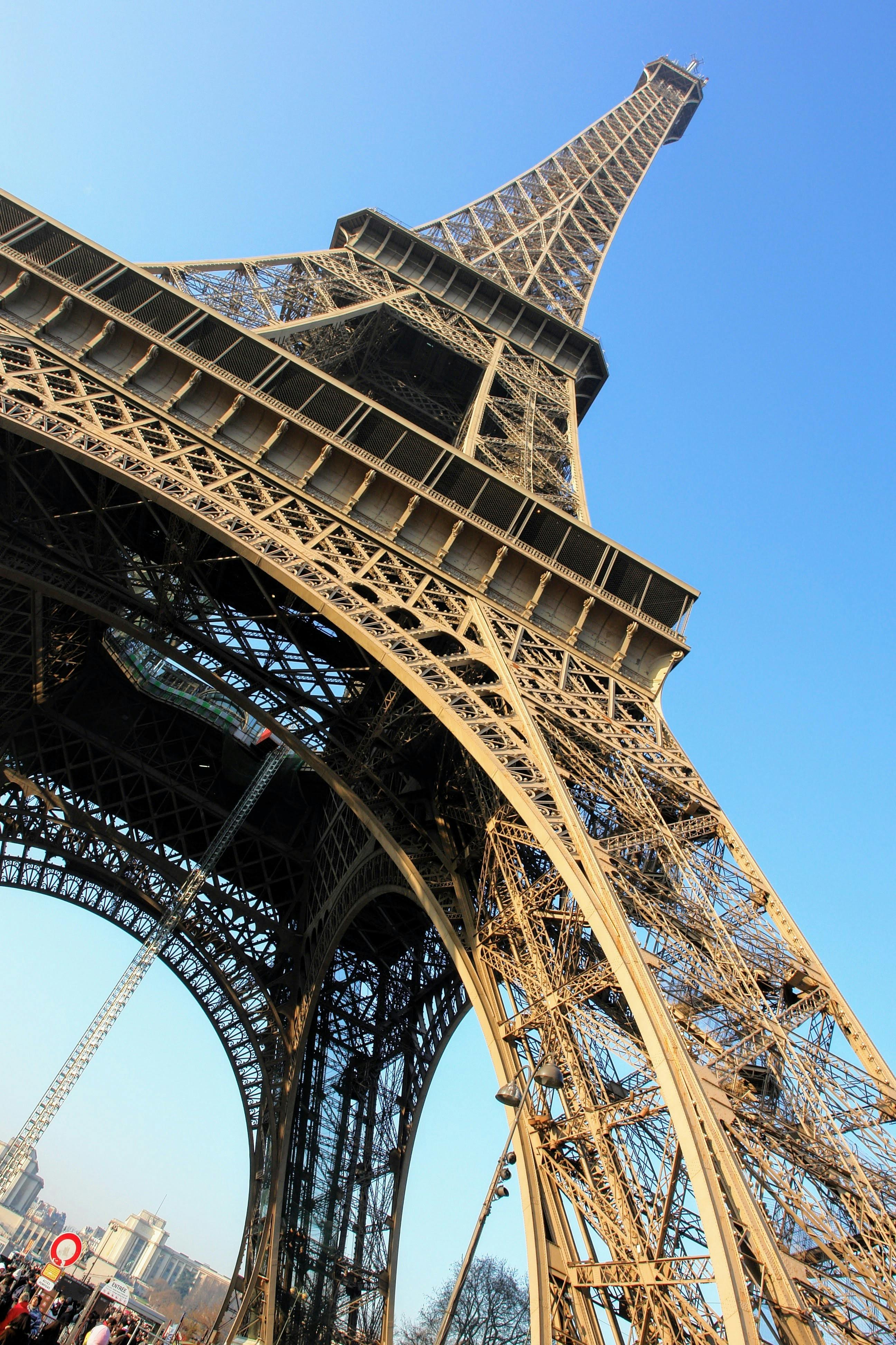 Free stock photo of attraction, eiffel tower, france