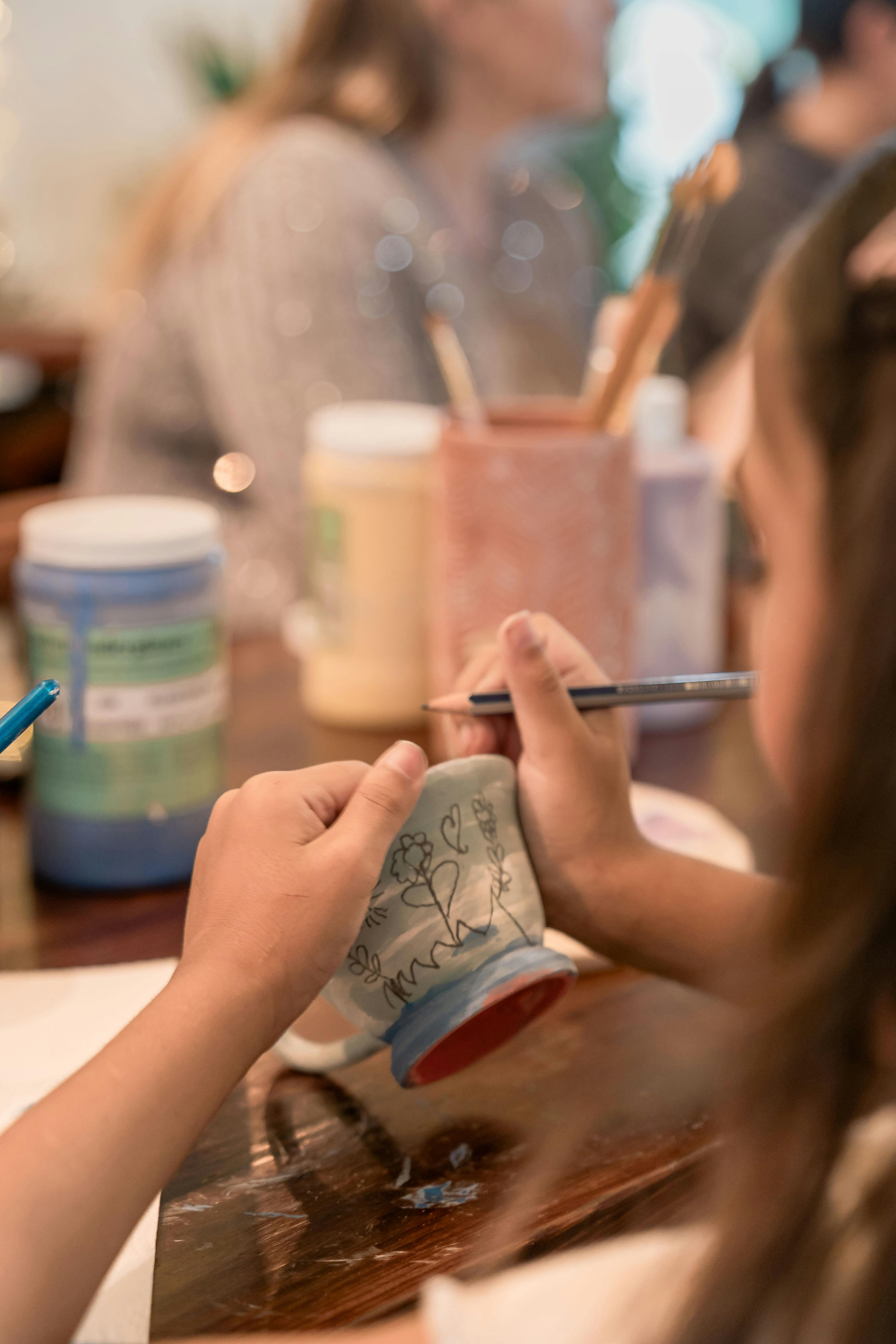 clay pots gastronomy events education decor stage