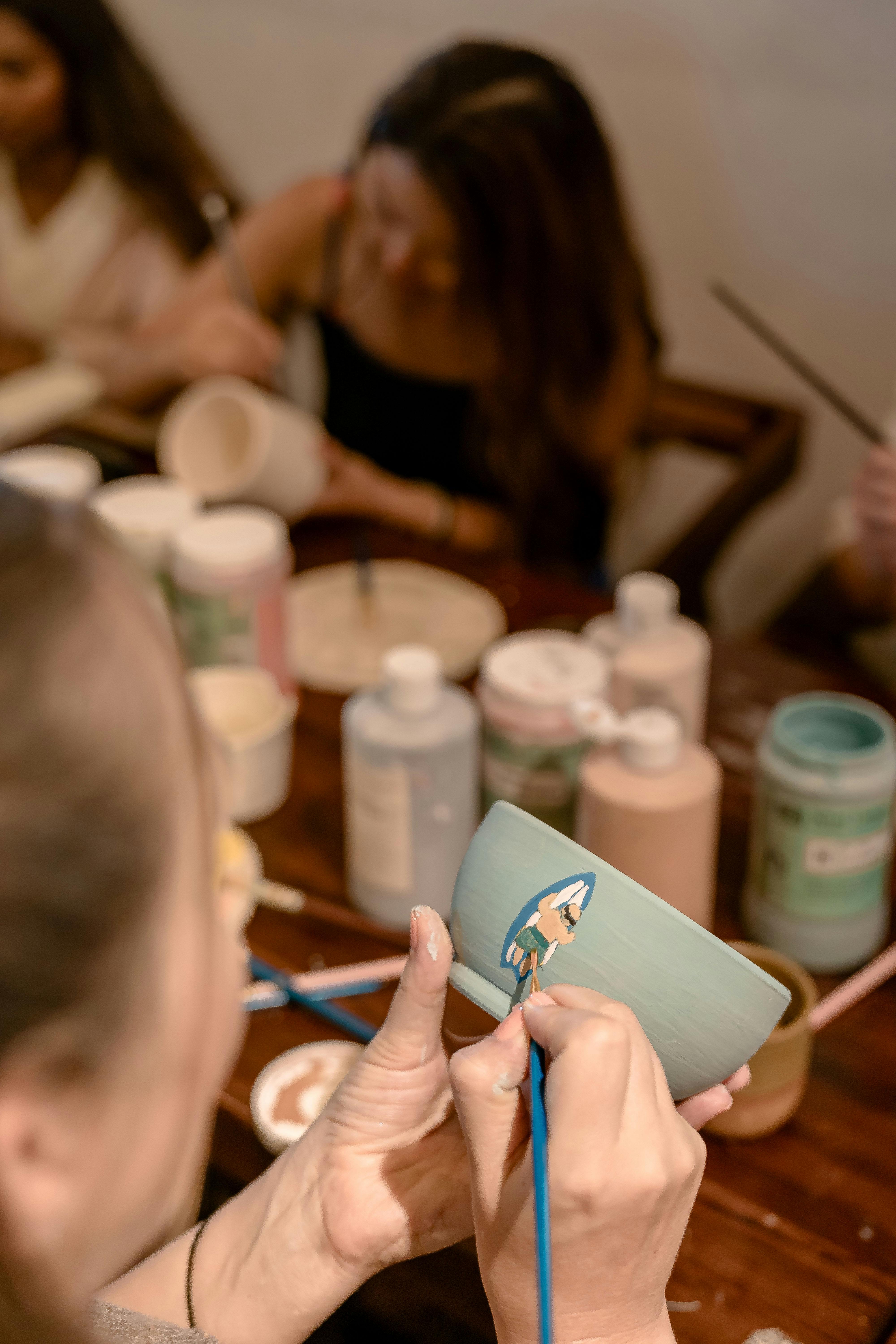 Free stock photo of art supplies, bonding, bowls