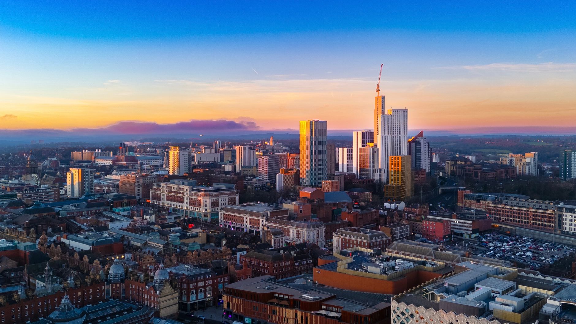 Leicester skyline