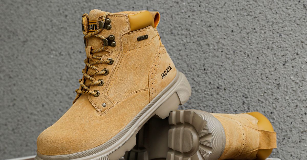 Container Style Boots Stylish Tan Boots on Dunkin' Container · Free Stock Photo