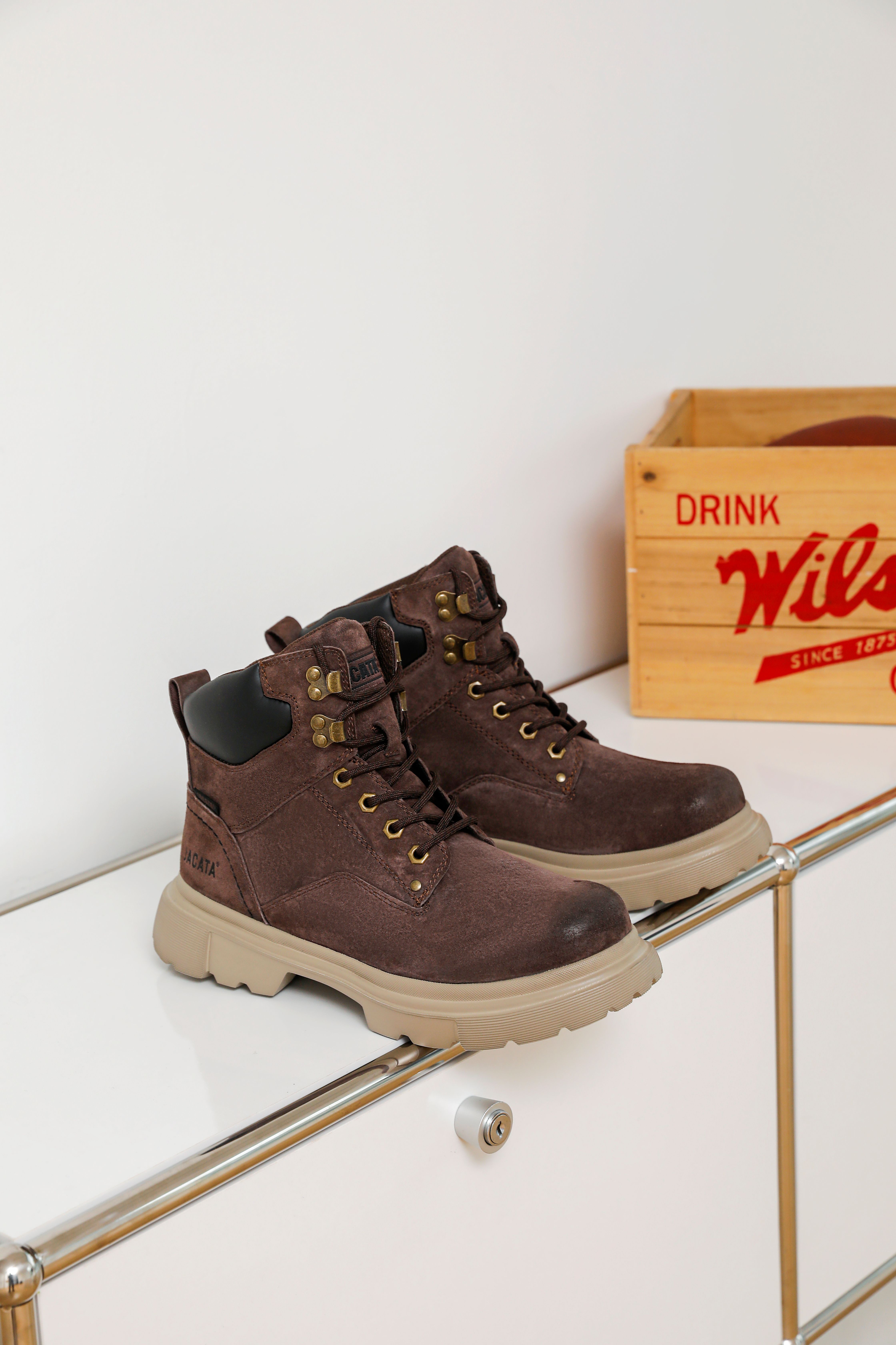 Leather Brown Boots
