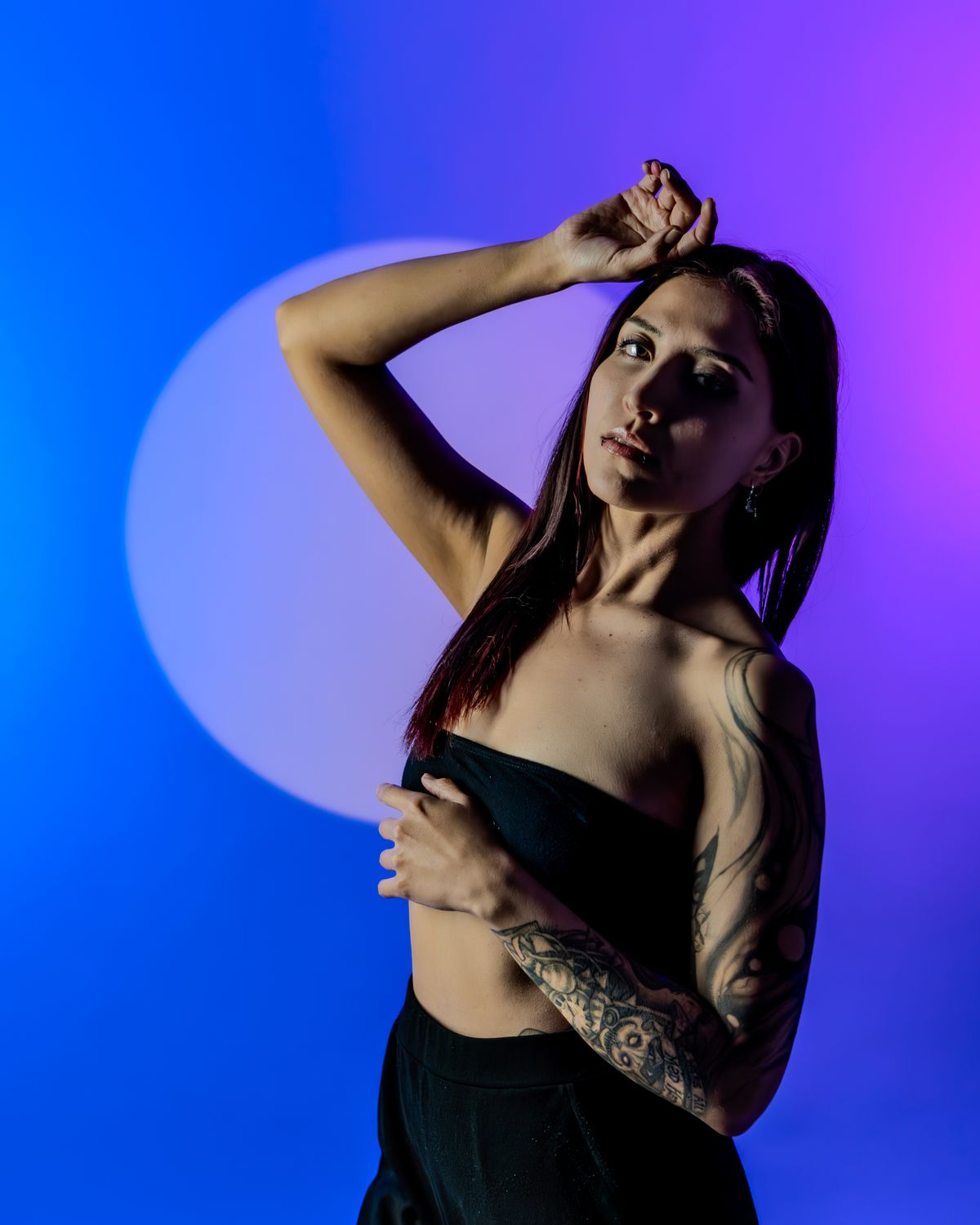 Talento joven con estilo editorial