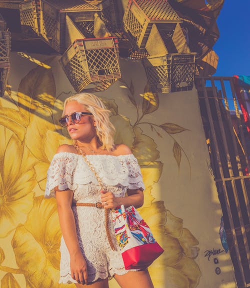 Photo Of Woman Wearing Laced Clothes 