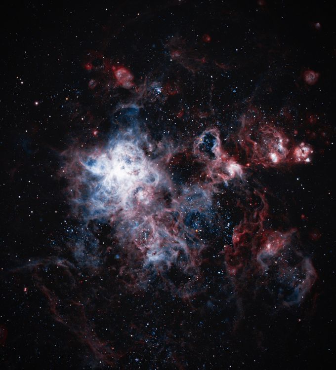 Impresionante Imagen De La Nebulosa De La Tarántula · Foto de stock ...