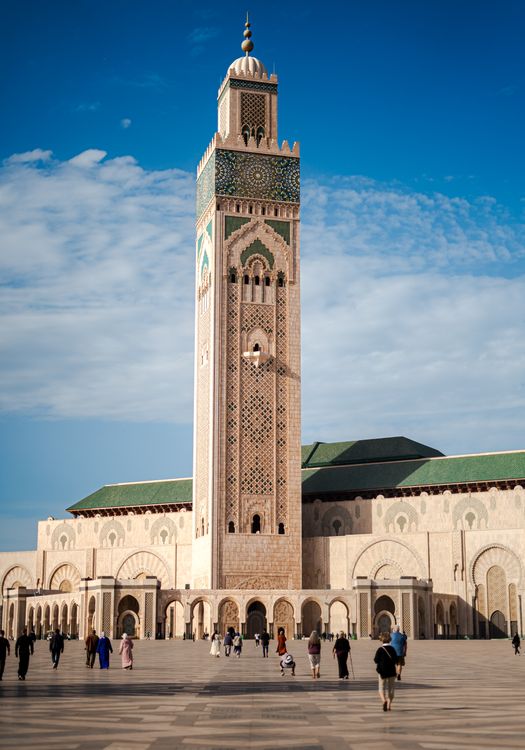 Hassan II Mosque Minaret In Casablanca Morocco Free Stock Photo hassan-ii-mosque-minaret-in-casablanca-morocco-free-stock-photo