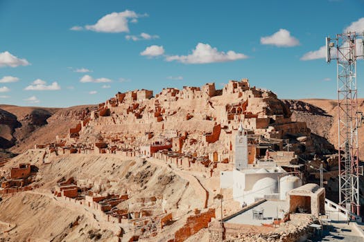 Explore the stunning ancient Berber architecture in Tataouine, Tunisia.