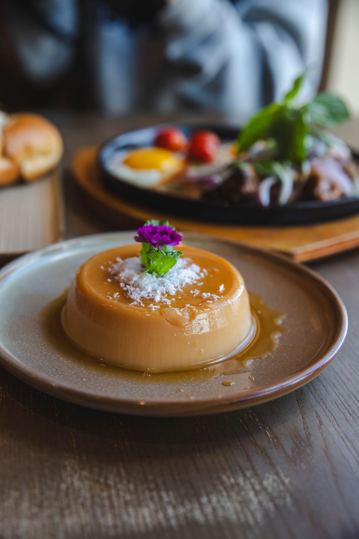 Flan citron-coco sans sucre