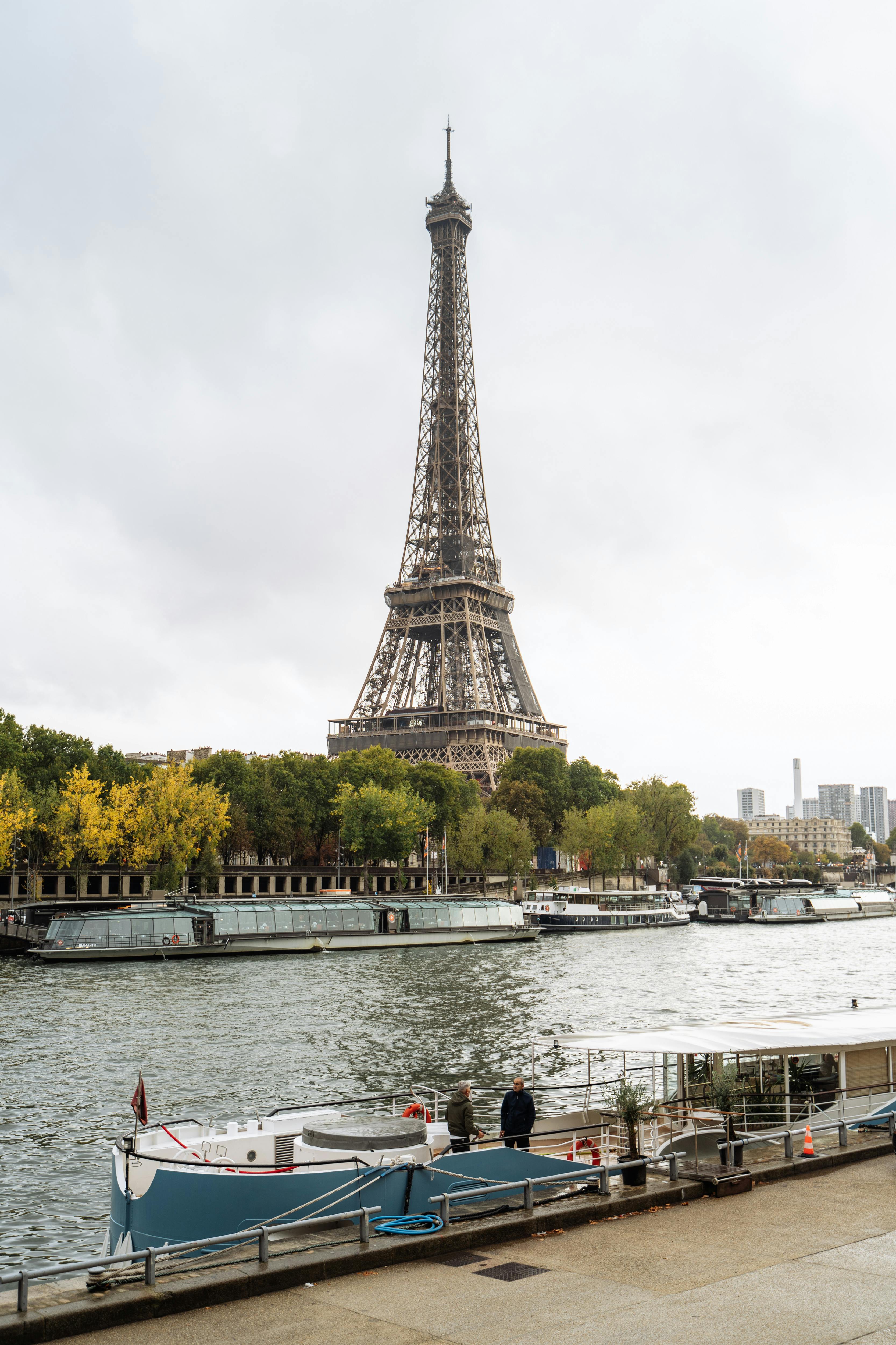 Eiffel Tower view from the Seine