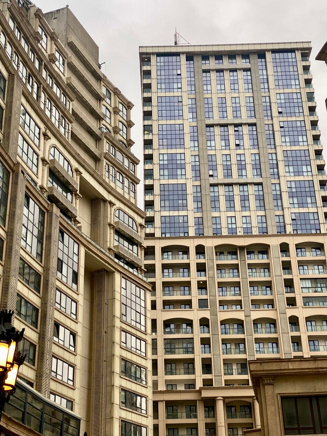 Beautiful view of Urban High-Rise Spaces