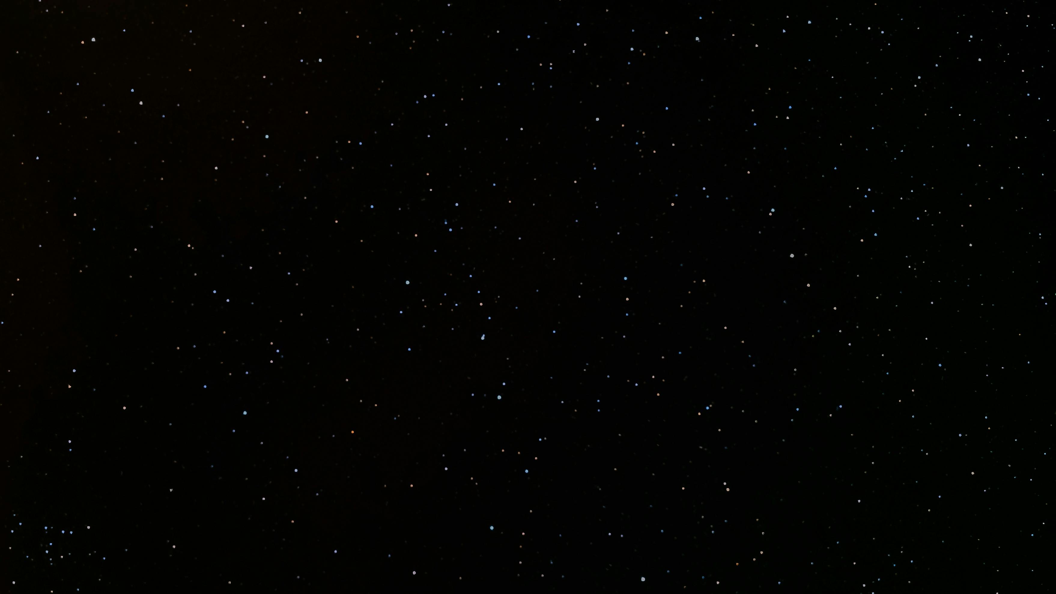 Stunning starry night sky with countless stars gleaming across a black space background.