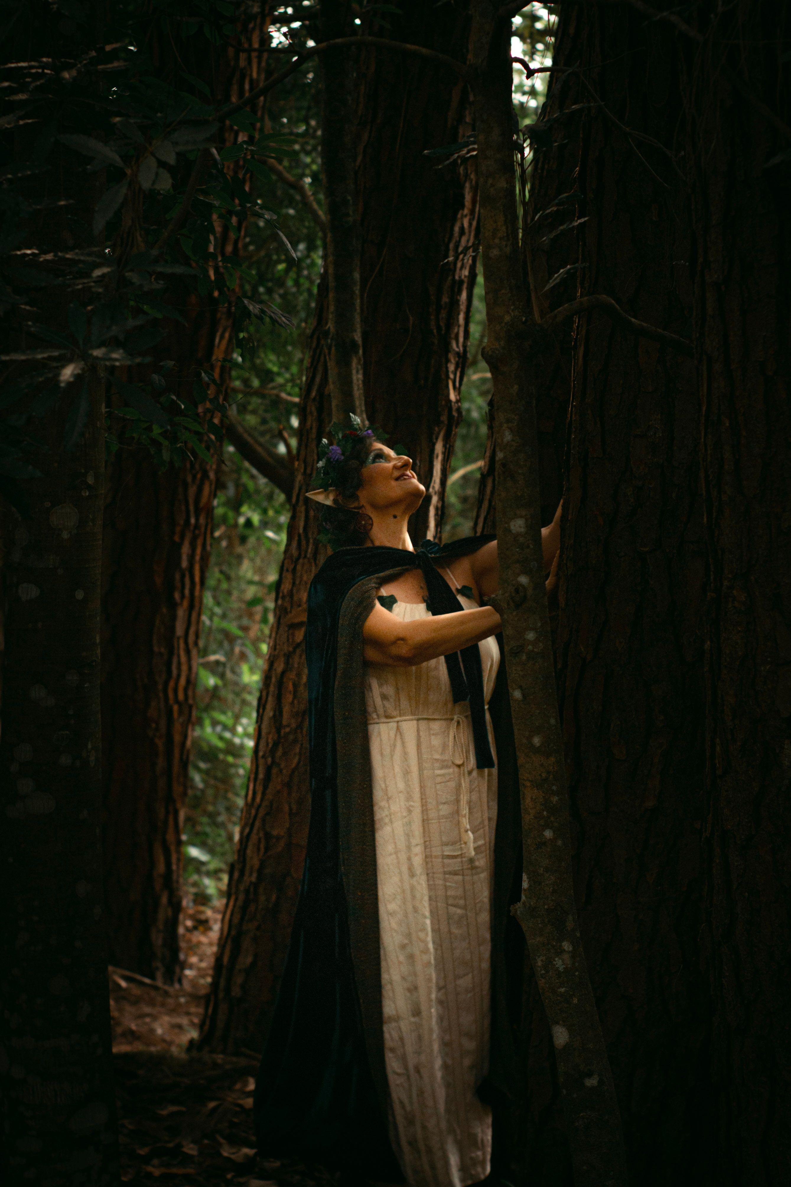 Enchanting Forest Portrait of a Woman in Medieval Style · Free Stock Photo