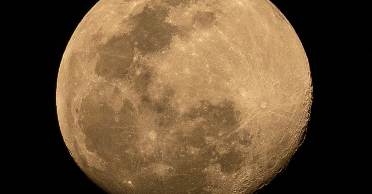 Moon Clearest Clear Full Moon in Night Sky · Free Stock Photo
