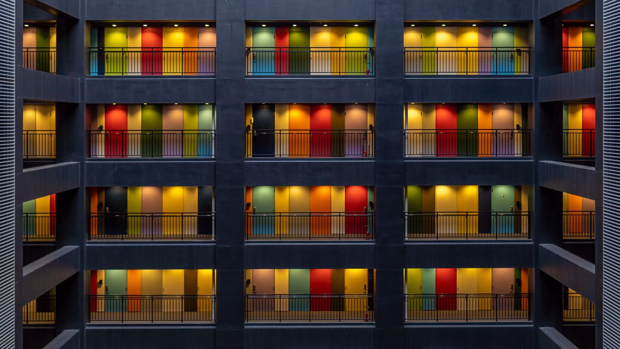 Colourful Building · Free Stock Photo