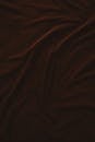 Elegant Dark Fabric with Soft Folds