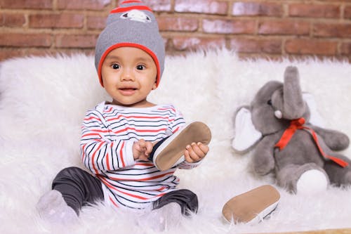 Free Photo of Baby Smiling Stock Photo